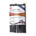 Product Image of 3/8" ID Before Shrinking, 0.187" ID After Shrinking, 6" OAL Heat-Shrink & Cold-Shrink Sleeve (Black), 7000133696