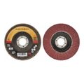 Product Image of 7/8" Hole, 60 Grit, Ceramic, Type 29 Coated, Medium Grade, Cloth-Backed, 13,300 RPM, Flap Disc, 7000148188