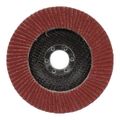 Product Image of 7/8" Hole, 80 Grit, Ceramic, Type 27 Coated, Medium Grade, Cloth-Backed, 12,000 RPM, Flap Disc, 7000148200