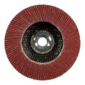 Product Image of 5/8-11 Hole, 80 Grit, Ceramic, Type 27 Coated, Medium Grade, Cloth-Backed, 13,300 RPM, Flap Disc, 7010294535