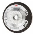 Product Image of 5/8-11 Hole, 60 Grit, Zirconia Alumina, Type 27 Coated, Medium Grade, Cloth-Backed, 13,300 RPM, Flap Disc, 7010327318