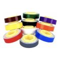 Product Image of 8' Long x 0.215" Wide, Polyester Film, Write On Tape Refills Multicolor Background, Self Adhesive, Blank, 7010351115