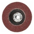 Product Image of 5/8-11 Hole, 80 Grit, Ceramic, Type 27 Coated, Medium Grade, Cloth-Backed, 13,300 RPM, Flap Disc, 7100032505