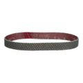 Product Image of 2" Wide, 72" Long, 45 Grit, Alum. Oxide Extra Fine Grade, Coated, Cloth Backing, Dry, Series CF01A, Abrasive Belt, 7100084421