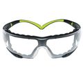 Product Image of SecureFit, Clear Anti-Fog & Scratch-Resistant Lens, Green & Black Frame, ANSI Z87.1, 7100112131