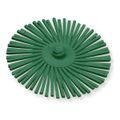 Product Image of Type R Quick-Change Arbor Connection Ceramic, Coarse, 50 Grit, Green, Radial Bristle Brush, 7100138176