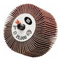 Product Image of 3" Dia 1" Face Width 60 Grit Aluminum Oxide Mounted Flap Wheel, 7100178227