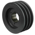 Product Image of 3 Groove Gripbelt Split Taper Sheave, A, B Belt, 5.75" OD