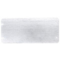Product Image of 4-Gang Flat and Blank Steel Box Cover (8.5 Cubic Inches)