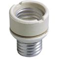 Product Image of Medium-medium Base, Two-Piece, Adapters & Extensions, Incandescent, Porcelain Lampholder (White)
