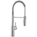 Product Image of Catris Semi-Pro Pull-Down Dual-Spray Kitchen Faucet - Chrome, 401917