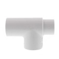 Product Image of 3/4" x 1/2" x 3/4" PVC Sch. 40 Threaded Tee (Socket x FIPT)
