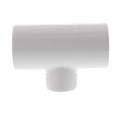 Product Image of 1" x 1" x 1/2" PVC Sch. 40 Threaded Tee (Socket x FIPT)