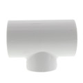 Product Image of 2" x 2" x 1-1/2" PVC Sch. 40 Threaded Tee (Socket x FIPT)