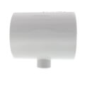 Product Image of 6" x 6" x 3" PVC Sch. 40 Threaded Tee (Socket x FIPT)