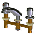 Product Image of 2.2 GPM 8" Deck-Mounted 2 Handle Metering Lav Faucet