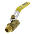 Product Image of 3/8" MIP x FIP Full Port Forged Brass Ball Valve (Lead Free)