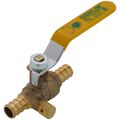 Product Image of 1/2" PEX Full Port Ball Valve w/ Drain (Lead Free)