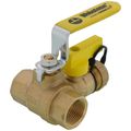 Product Image of 3/4" Pro-Pal Full Port Forged Brass Ball Valve w/ Hi-Flow Hose Drain & Reversible Handle