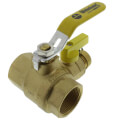 Product Image of 1-1/4" Pro-Pal Full Port Forged Brass Ball Valve w/ Hi-Flow Hose Drain & Reversible Handle (Lead Free)