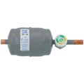 Product Image of CSG-163-S 3/8" ODF Solder Liquid Line Filter Drier w/ Integrated Liquid & Moisture Indicating Sightglass (16 Cubic Inches)