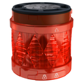 Product Image of Harmony XVU Illuminated LED Modular Tower Light, Blinking, IP65 - Red (24 VAC/DC)