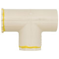 Product Image of 1-1/2" x 1/2" x 1" CPVC CTS Reducing Tee (Socket)