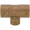 Product Image of 3/4" x 1/2" Bronze Scoop Tee