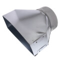 Product Image of 3-1/4" x 10" to 6" Round Duct Transition