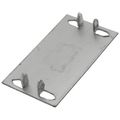 Product Image of 1-1/2" x 2-3/4" 16 Gauge Safety Plate (Pack of 100)