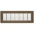 Product Image of 4" x 14" Floor Return Air Grille (Brown)