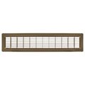 Product Image of 4" x 24" Floor Return Air Grille (Brown)