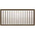 Product Image of 14" x 30" Floor Return Air Grille (Brown)