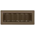 Product Image of 4" x 12" Floor Register (Brown)