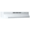 Product Image of 21" White, 2 Speed Under Cabinet Range Hood