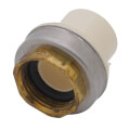 Product Image of 3/4" CTS CPVC Female Adapter w/ Gasket (Socket x Brass FPT)