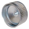 Product Image of 12" Diameter, 1/2" Hub Counter-Clockwise Concave Direct Drive Blower Wheel