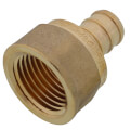 Product Image of 1/2" PEX x 1/2" NPT Brass Female Adapter (Lead Free)