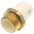 Product Image of 1-1/2" CTS CPVC Male Adapter (Brass MIPT x Socket)