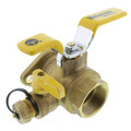 Product Image of 1-1/2" Threaded Isolator Flange w/ Drain & Rotating Flange