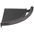 Product Image of Contemporary Corner Shelf w/ Assist Bar (Venetian Bronze), 41516-RB