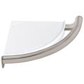 Product Image of Contemporary Corner Shelf w/ Assist Bar (Stainless), 41516-SS