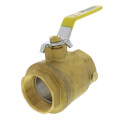 Product Image of 2" IPS Full Port Forged Brass Ball Valve with IPS Hole