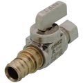 Product Image of 1/2" EVERLOC+ x 3/8" Compression Straight Ball Valve