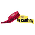 Product Image of "Caution High Voltage" Yellow Barricade Tape (3" x 1000 Ft)