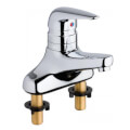 Product Image of 0.5 GPM 4-1/4" Deck-Mounted Manual Sink Faucet w/Built in ASSE 1070 Compliant Scald Protection