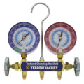 Product Image of Series 41 Manifold w/ 3-1/8" Refrigerant Gauges, 60" PLUS II Standard Fittings (R22/R134A/404A)