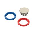 Product Image of Baystone Brushed Nickel Handle Cap Kit, 42084bn