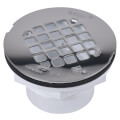 Product Image of 2" PVC Solvent Weld Shower Drain with Stainless Steel Strainer