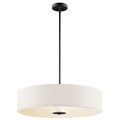 Product Image of 24" 3 Light Convertible Pendant (Black)